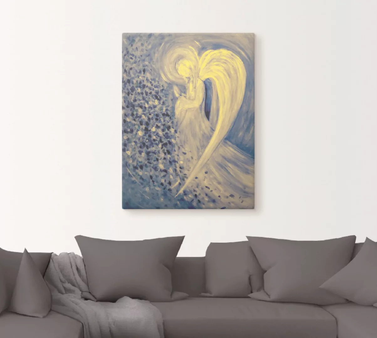 Artland Wandbild "Engel der Nacht", Religion, (1 St.), als Leinwandbild, Po günstig online kaufen