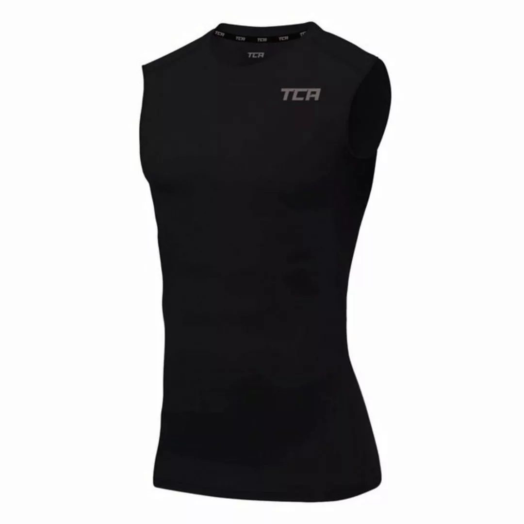 TCA Tanktop TCA Herren Kompressions-Baselayer Weste - Schwarz (1-tlg) günstig online kaufen