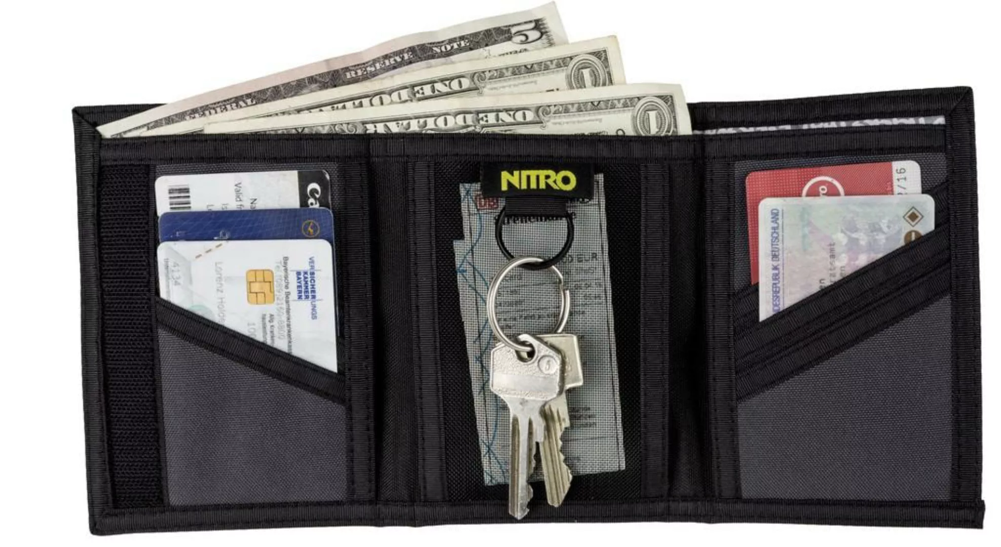 NITRO Geldbörse "Wallet", Geldbeutel, Wallet, Portmonaie, Etui für Scheine günstig online kaufen