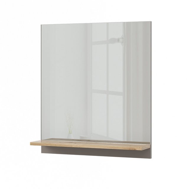 Vicco Badezimmerspiegelschrank Marelle, Greige/Artisan-Eiche, 60 x 67 cm mi günstig online kaufen