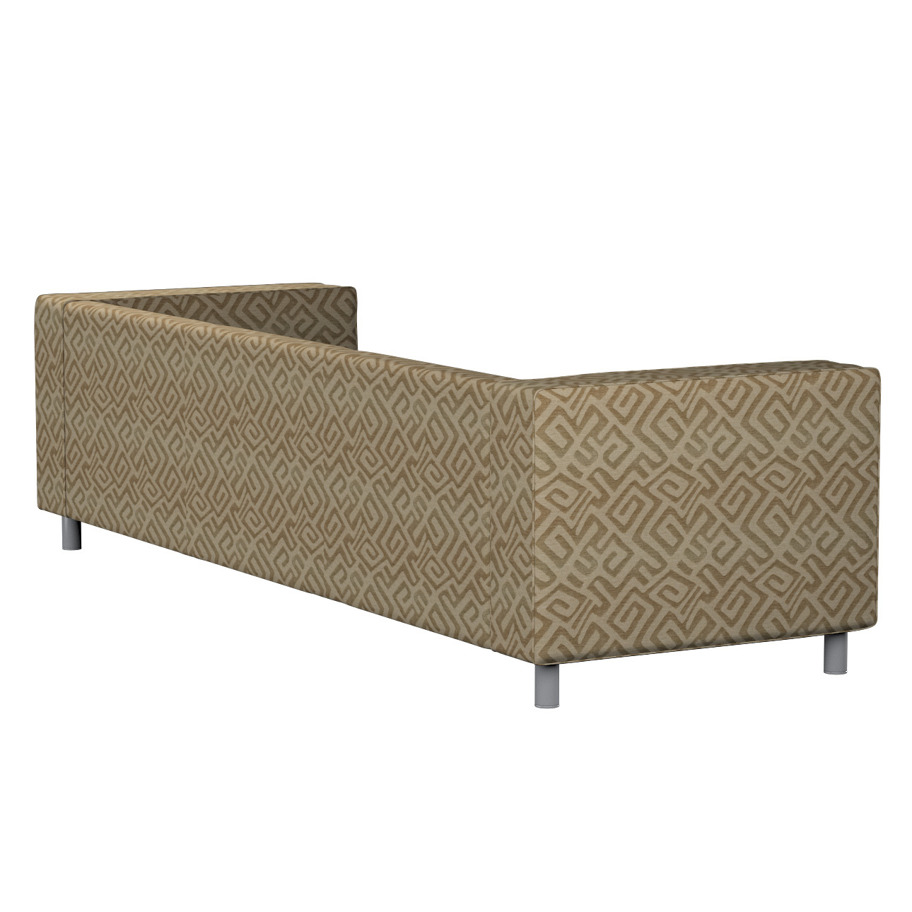 Bezug für Klippan 4-Sitzer Sofa, mocca, Bezug für Klippan 4-Sitzer, Cosy Ho günstig online kaufen