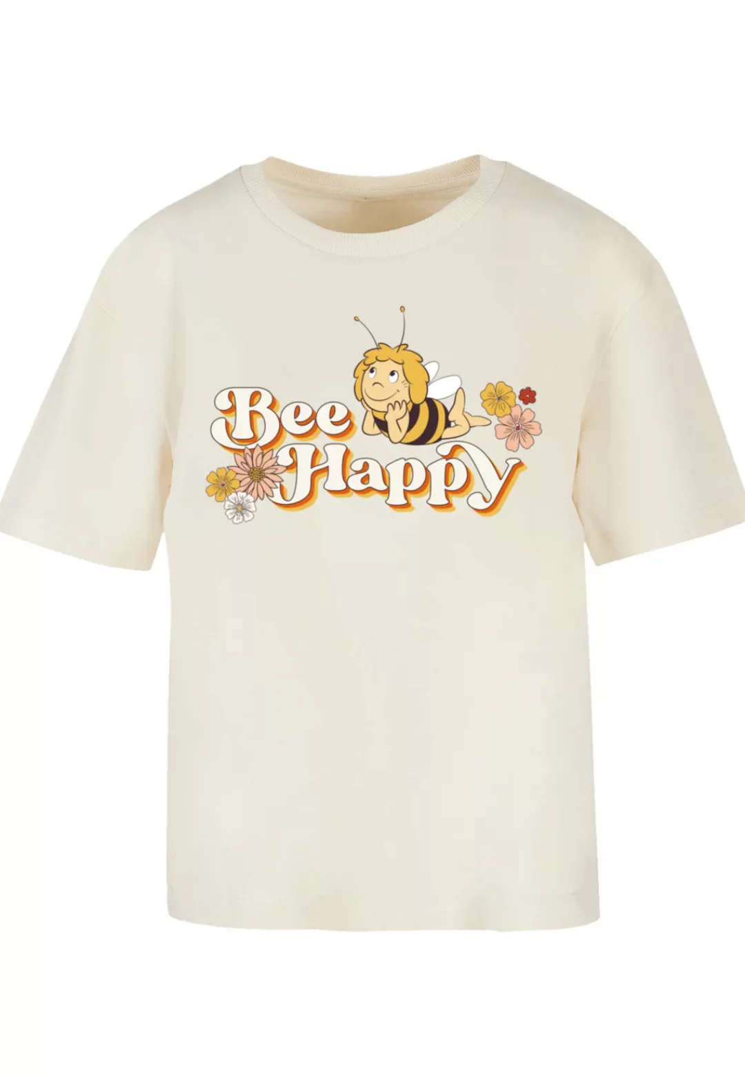 F4NT4STIC T-Shirt "Die Biene Maja Bee Happy Heroes of Childhood", Nostalgie günstig online kaufen