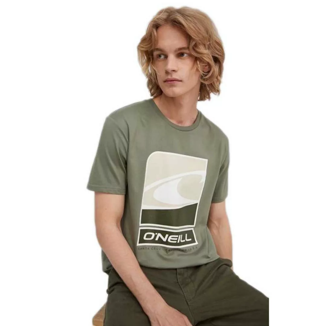 O´neill Flag Wave Kurzärmeliges T-shirt S Agave Green günstig online kaufen