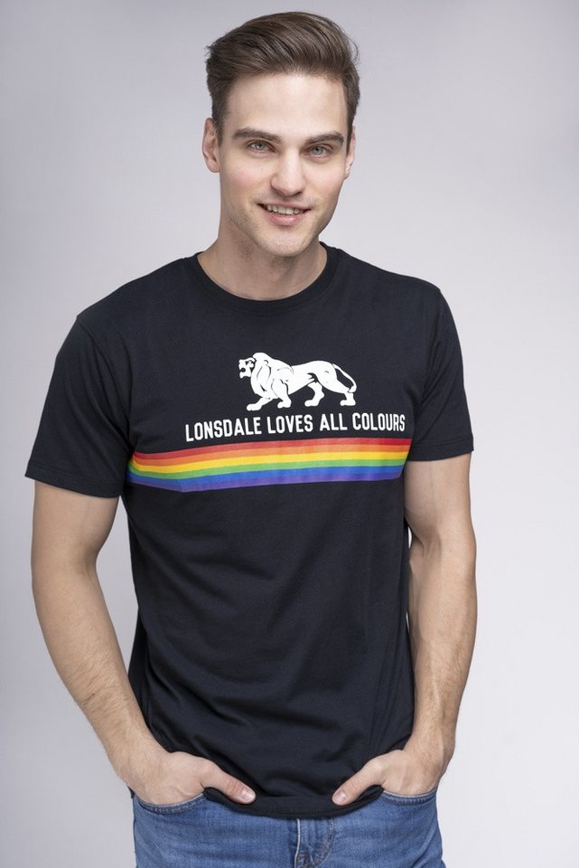 Lonsdale T-Shirt Nelson Unisex T-Shirt normale Passform günstig online kaufen