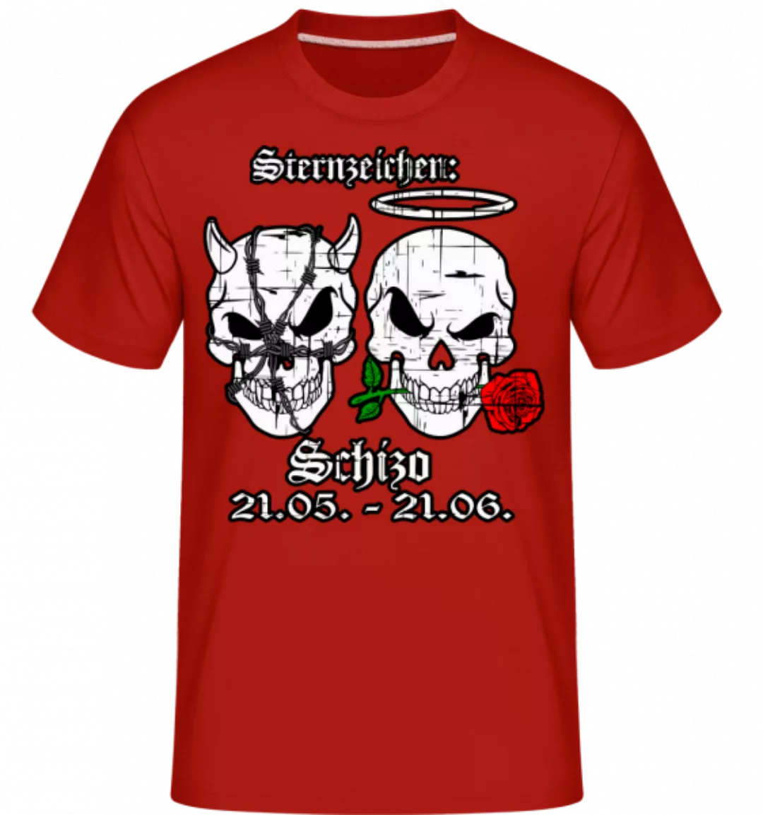 Metal Sternzeichen Schizo · Shirtinator Männer T-Shirt günstig online kaufen