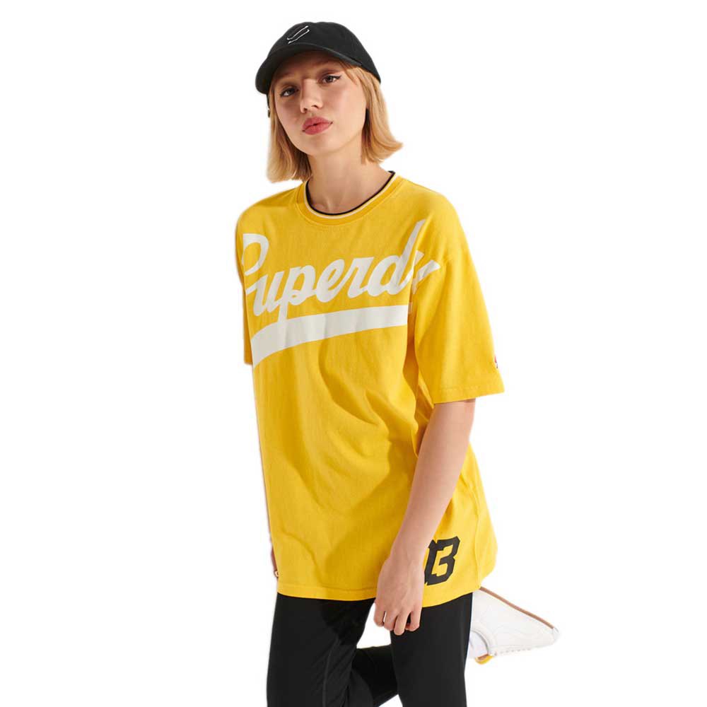 Superdry Strikeout Kurzärmeliges T-shirt L Nautical Yellow günstig online kaufen