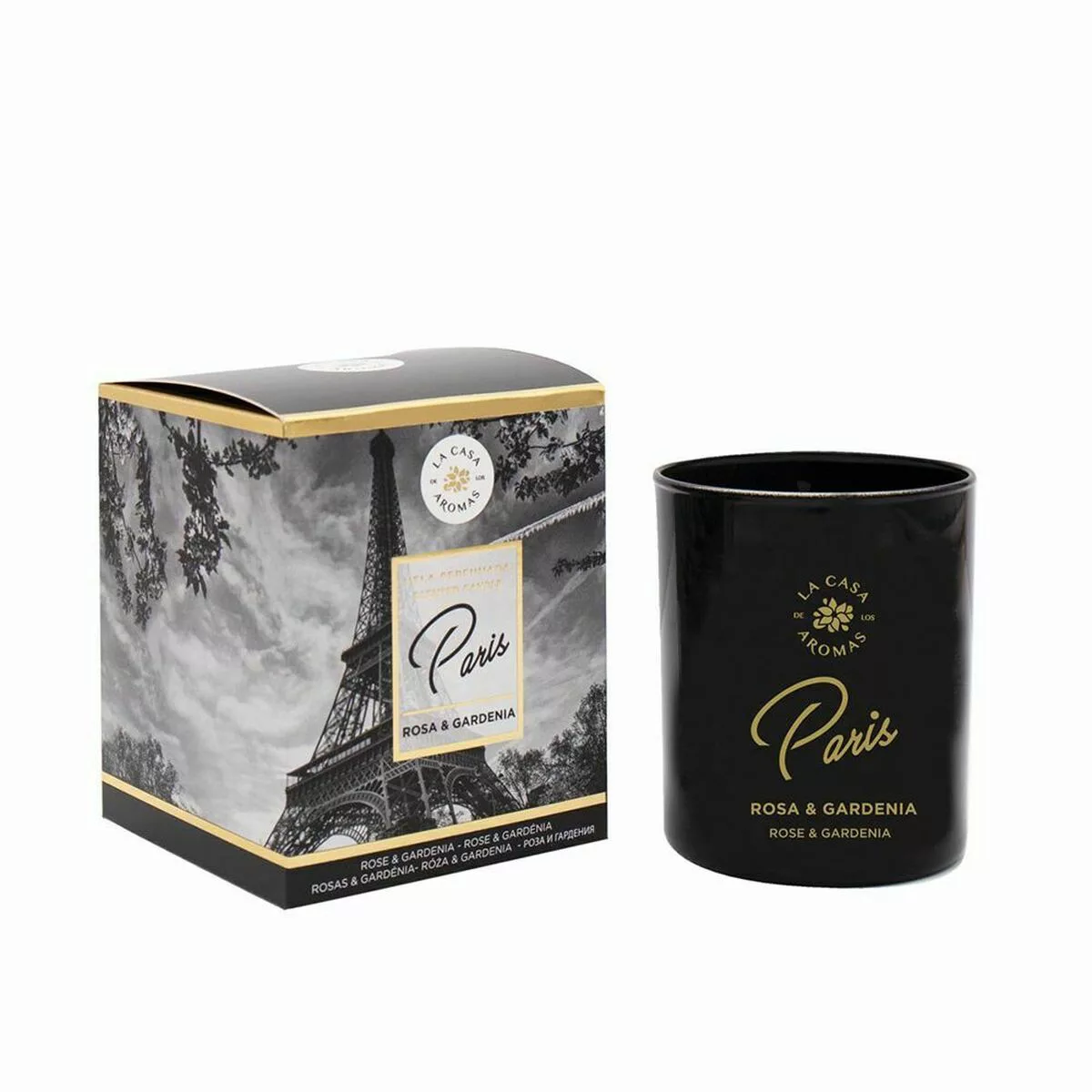 Duftkerze La Casa De Los Aromas Paris Rosa Gardenia (140 G) günstig online kaufen