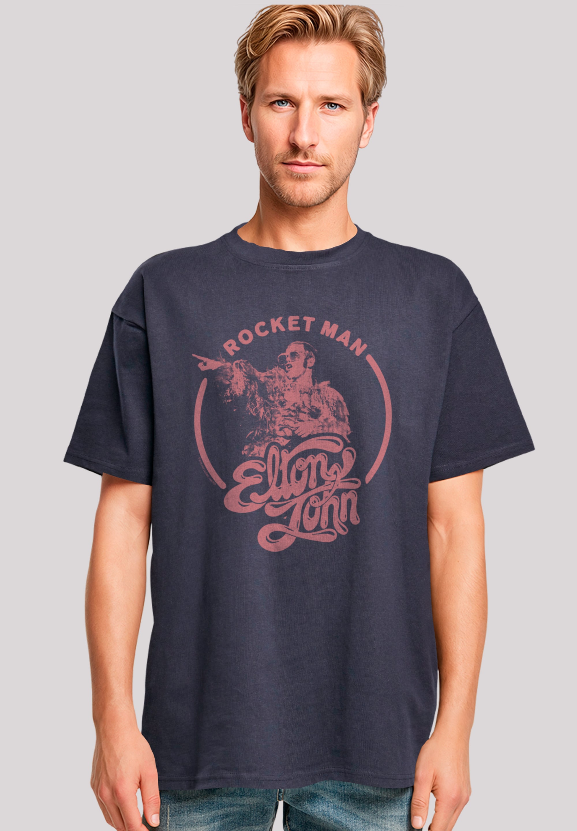 F4NT4STIC T-Shirt "Elton John Rocketman", Premium Qualität günstig online kaufen