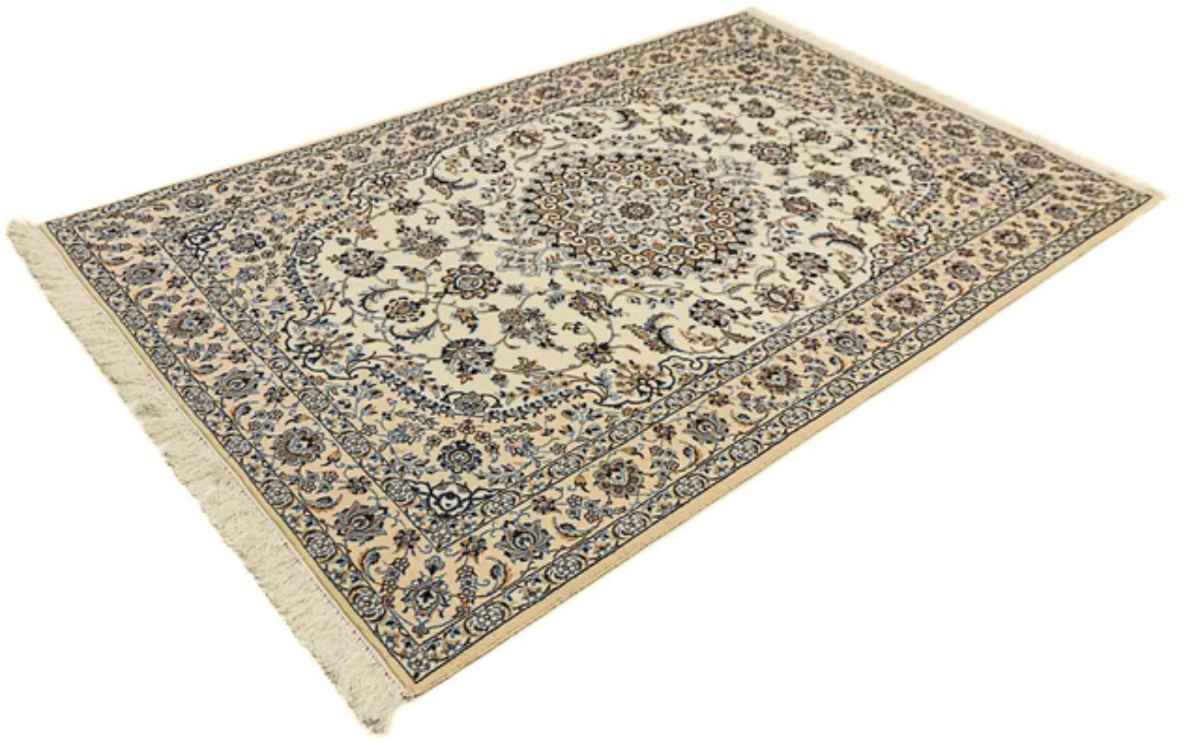 morgenland Orientteppich »Perser - Nain - Premium - 213 x 137 cm - beige«, günstig online kaufen