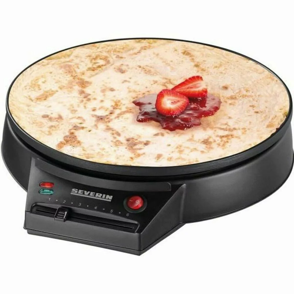 Crêpes-maker Severin Cm 2198 1000 W Ø 30 Cm Schwarz günstig online kaufen