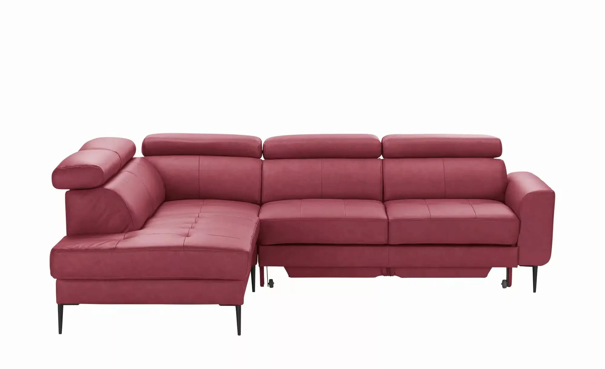 Max Schelling Ecksofa  Momentum ¦ rot ¦ Maße (cm): B: 262 H: 92 T: 213.0 Po günstig online kaufen