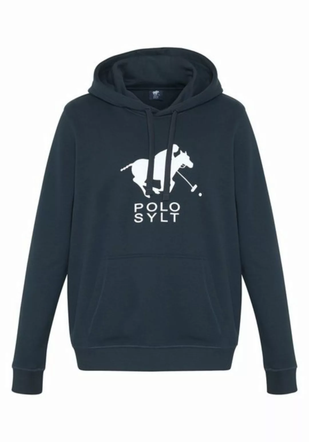 Polo Sylt Kapuzensweatshirt im Label-Design günstig online kaufen