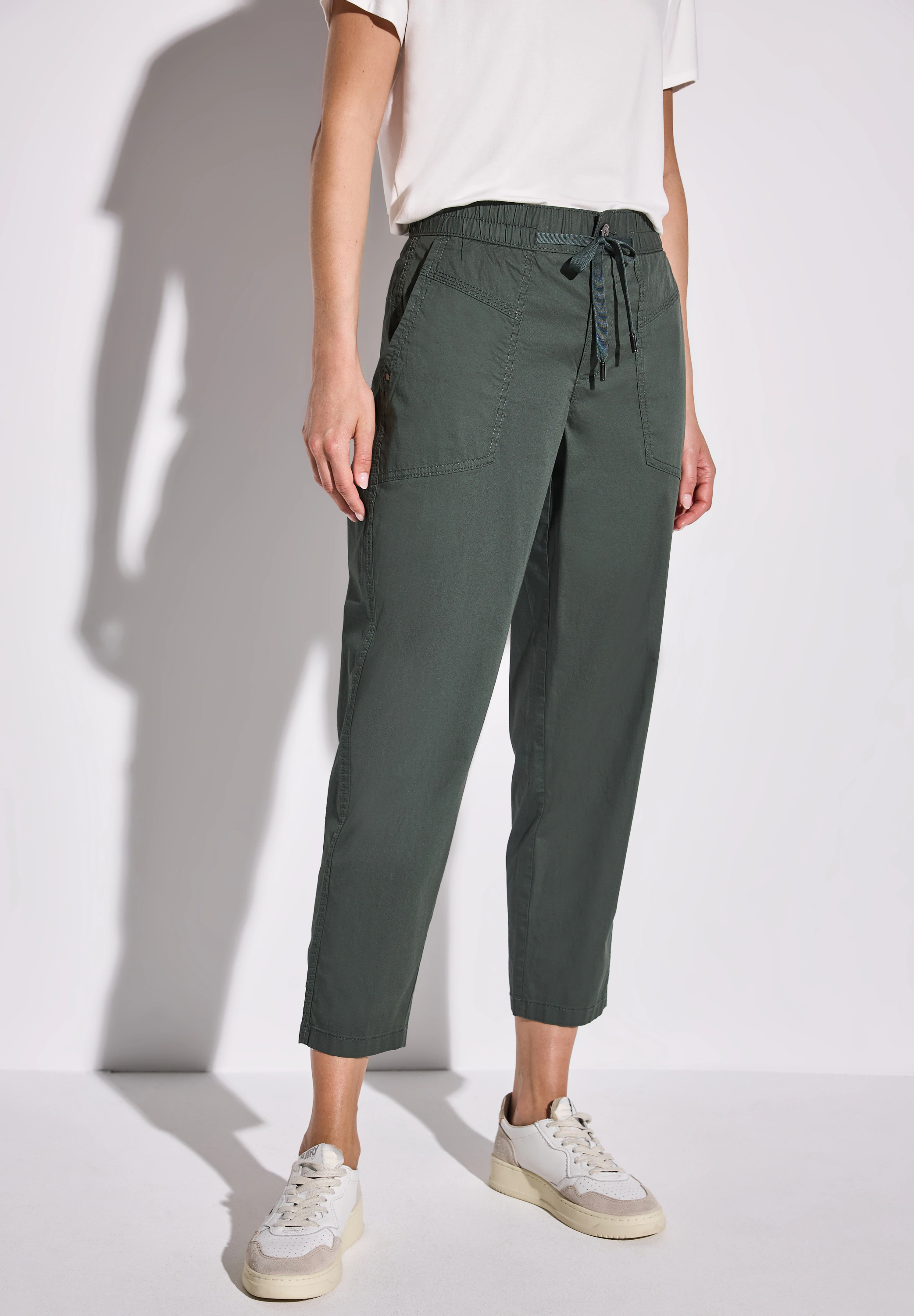 STREET ONE Cargohose, Middle Waist günstig online kaufen