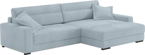 INOSIGN Ecksofa "Marcello DuraFlex", EasyBett, Bettkasten, Kaltschaumpolste günstig online kaufen