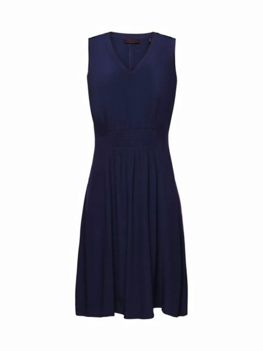 Esprit Midikleid A-Linien-Kleid mit gesmokter Taille günstig online kaufen