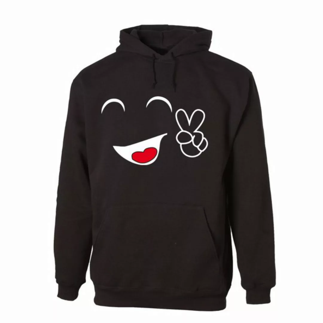 G-graphics Hoodie Peace Smiley Unisex mit trendigem Frontprint mit Motiv günstig online kaufen