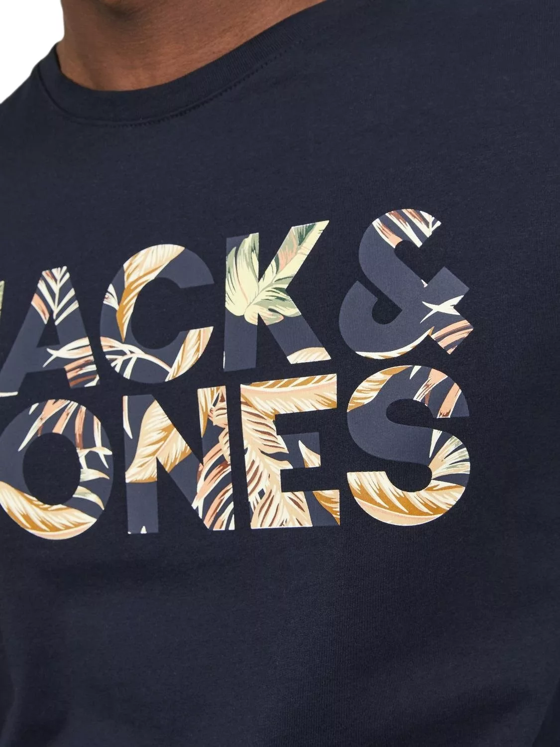 Jack & Jones Herren Rundhals T-Shirt JJEJEFF CORP LOGO - Regular Fit günstig online kaufen