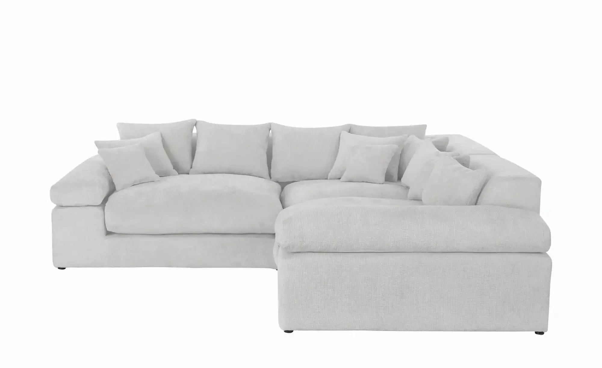 smart Ecksofa  Lianea ¦ silber ¦ Maße (cm): B: 278 H: 86 T: 278.0 Polstermö günstig online kaufen