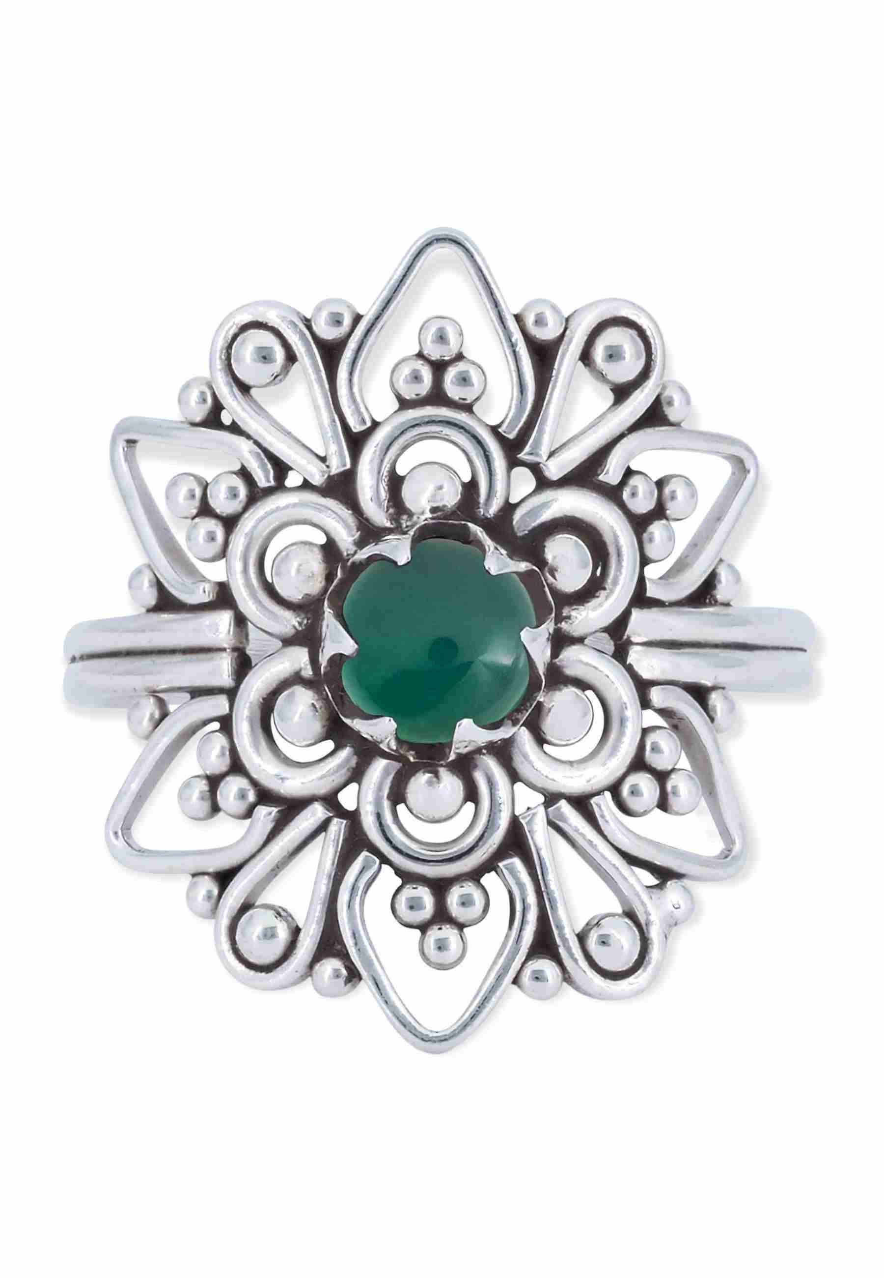mantraroma Silberring MUDARA-EMPAT aus 925 Silber günstig online kaufen