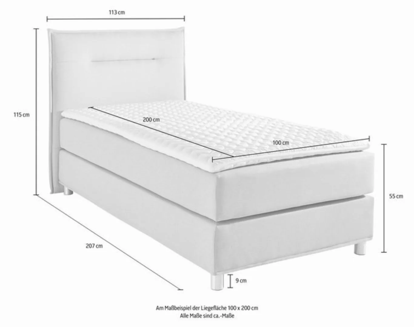 Maintal Boxspringbett günstig online kaufen