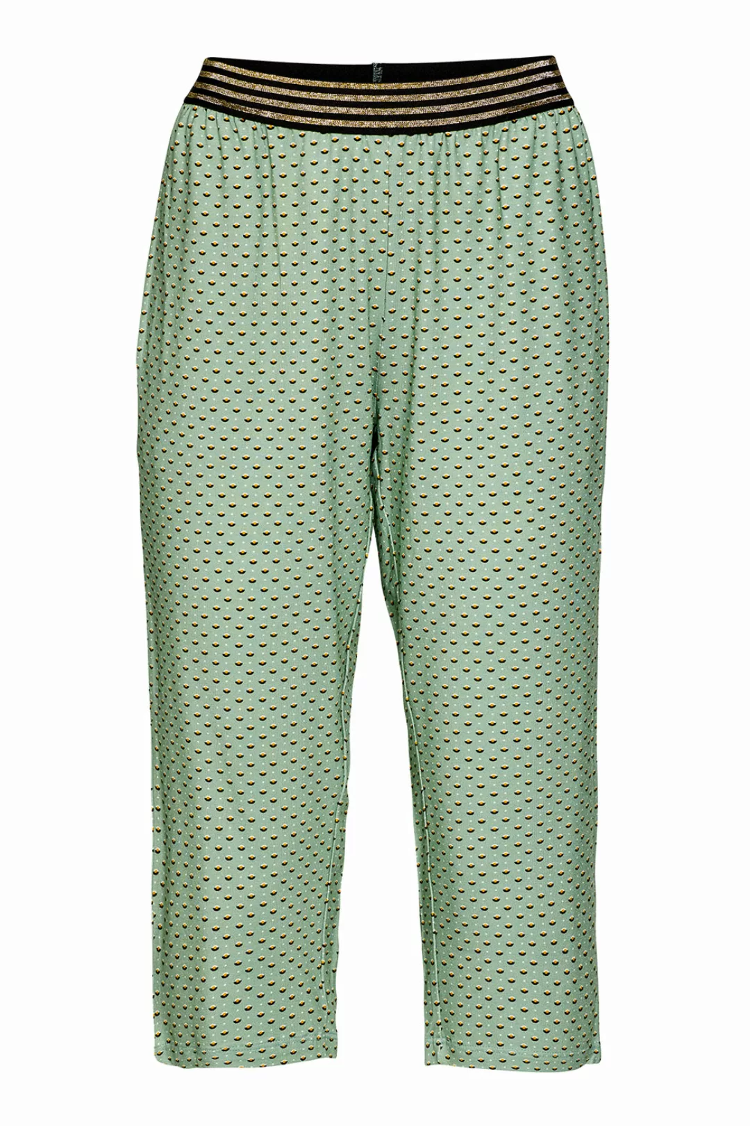 ESSENZA Rosie Circle Hose 3/4-lang Loungewear 0 34 grün günstig online kaufen