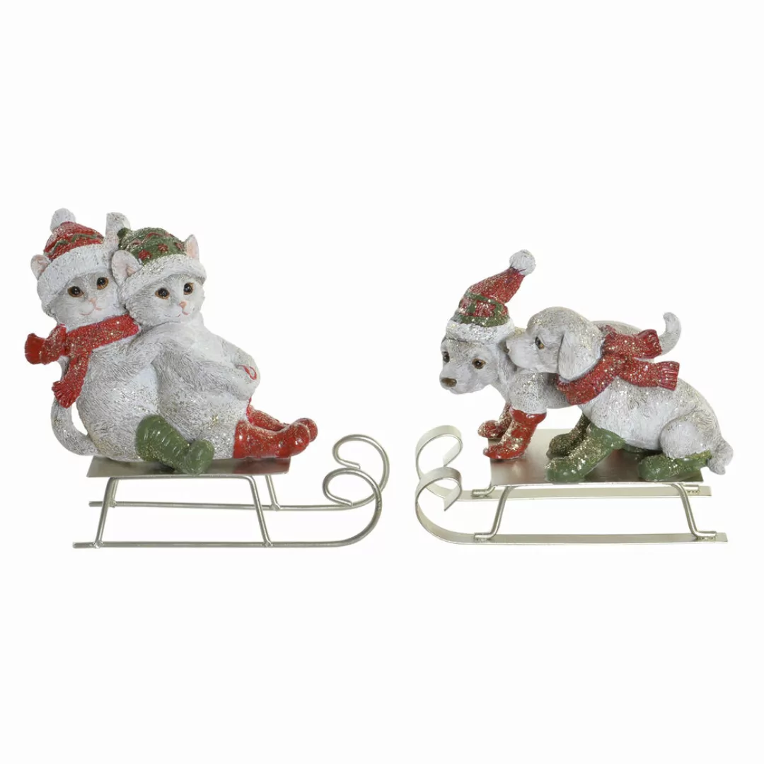 Deko-figur Dkd Home Decor Harz (2 Pcs) (10 X 5.5 X 10.5 Cm) günstig online kaufen