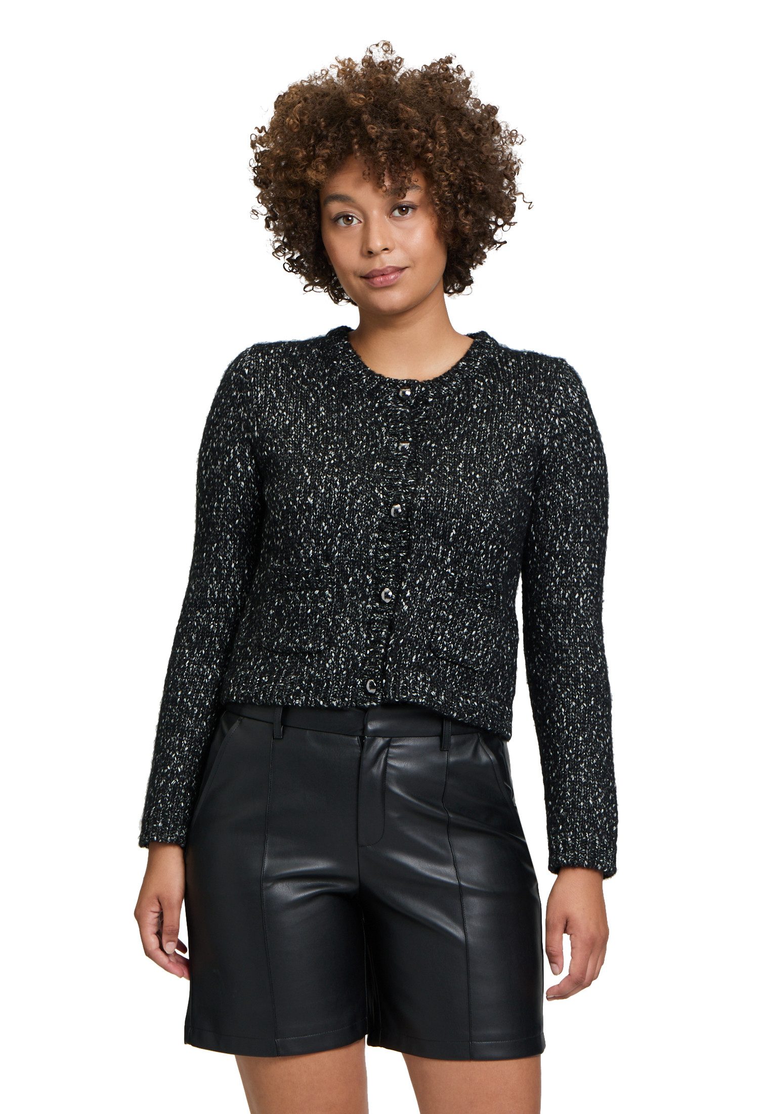 Cartoon Strickjacke Cartoon Damen Cardigan mit günstig online kaufen