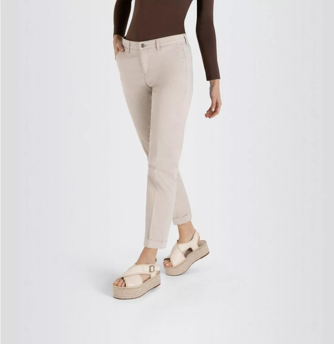 7/8-Hose Modell Chino turn up Mac beige günstig online kaufen