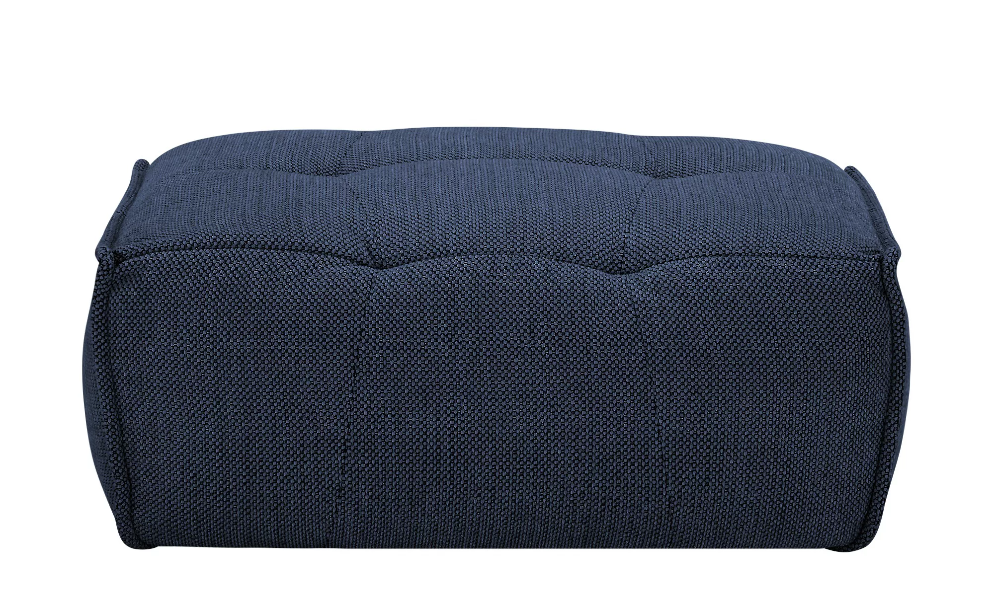 Hocker  Jeaneva ¦ blau ¦ Maße (cm): B: 90 H: 38 T: 64 Polstermöbel > Hocker günstig online kaufen