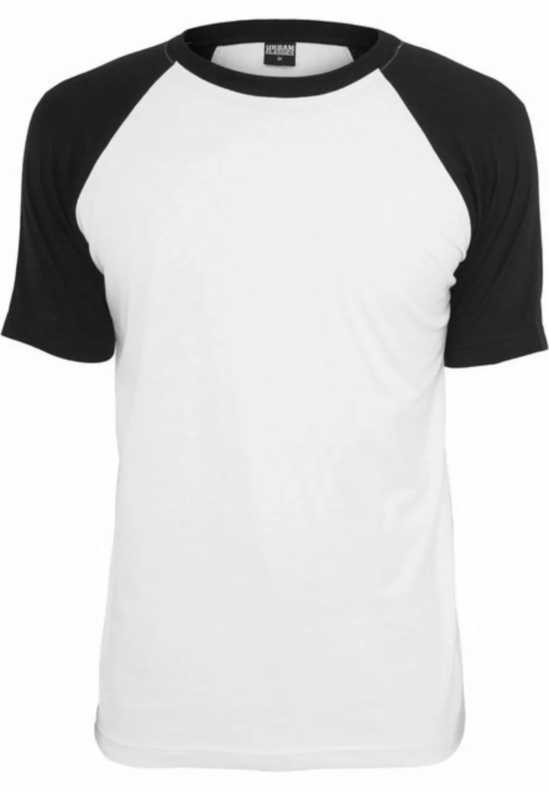 Urban Classics T-Shirt Herren REGLAN CONTRAST TEE TB639 Weiss Schwarz Wht/B günstig online kaufen