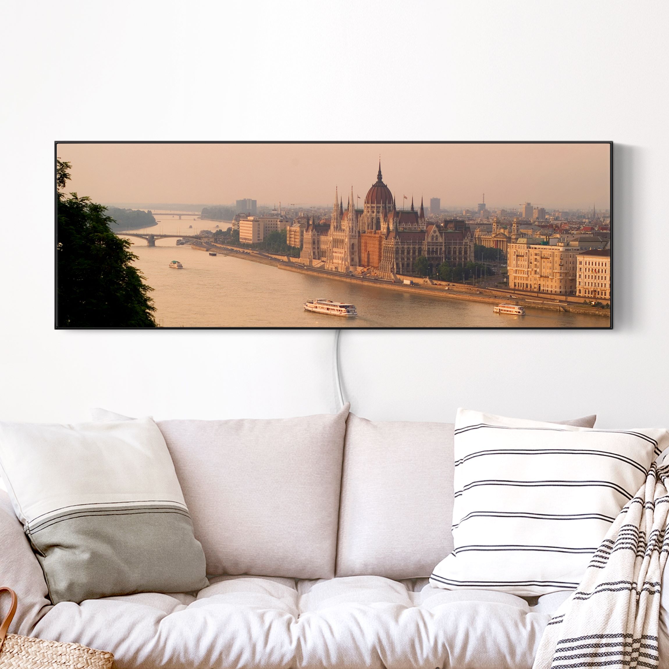 LED-Wechselbild Budapest Skyline günstig online kaufen