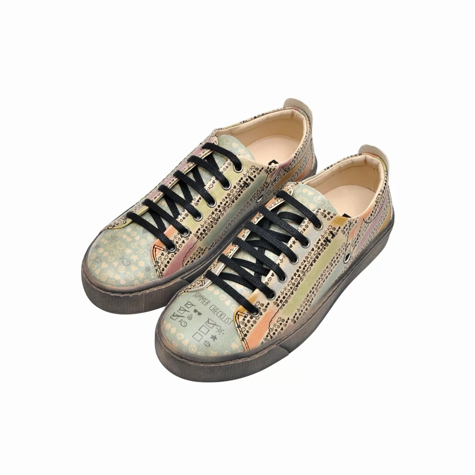 DOGO Sneaker "Damen Sneaky Summer Checklist Vegan Damen Sneaker / female", günstig online kaufen