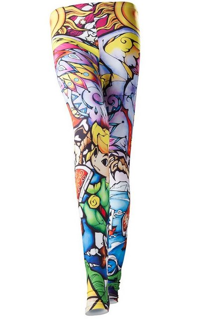 The Legend of Zelda Leggings ZELDA Leggings Nintendo Legend of Zelda Windwa günstig online kaufen