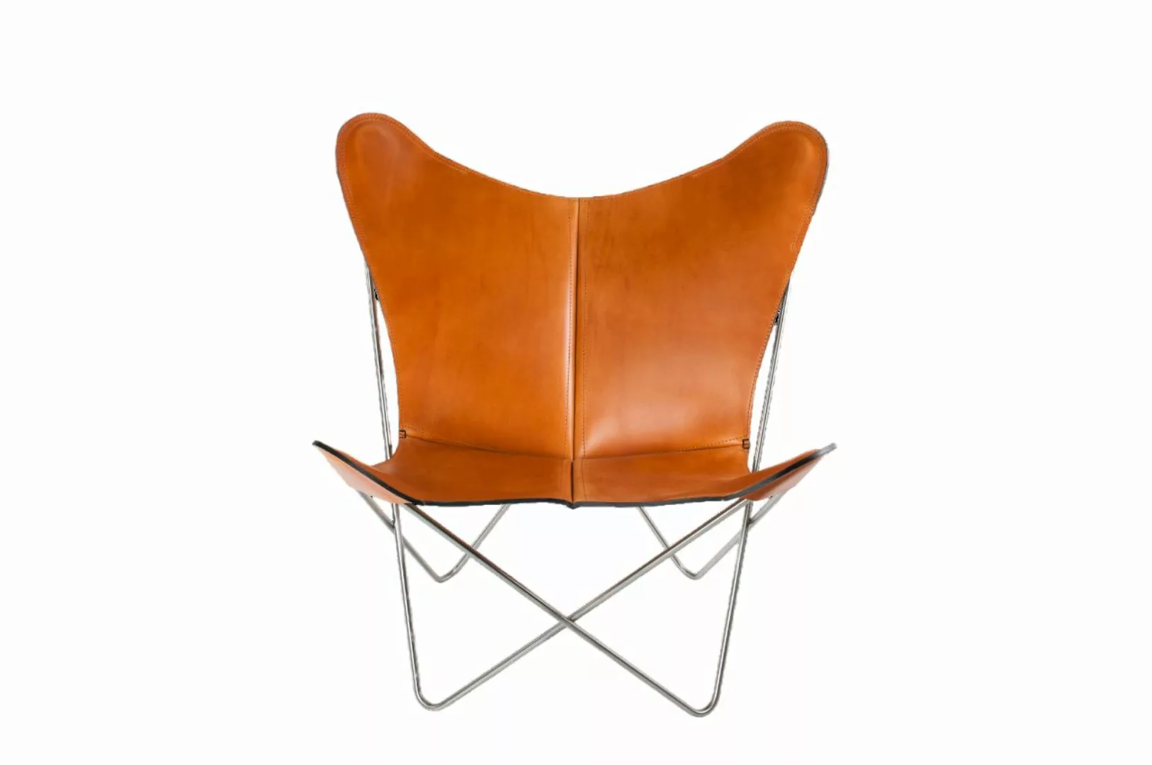 TRIFOLIUM Chair - Premiumsessel Edelstahl Haselnuss günstig online kaufen