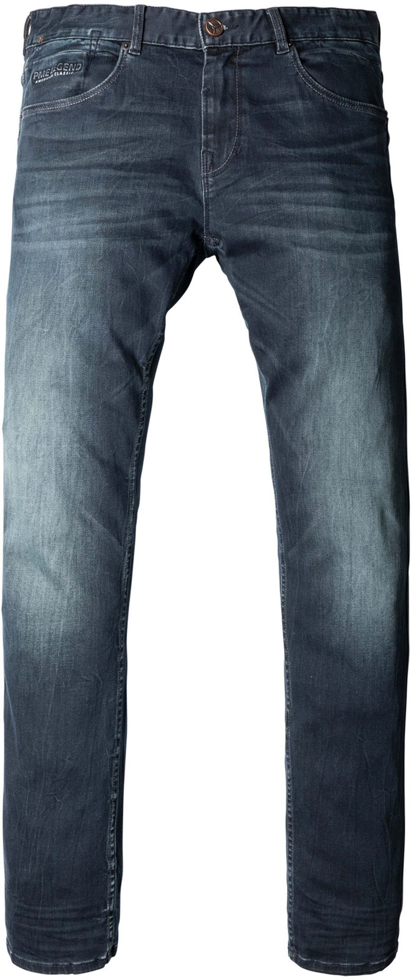 PME Legend Herren Jeans NIGHTFLIGHT - Regular Fit - Blau - Lightning Magic günstig online kaufen