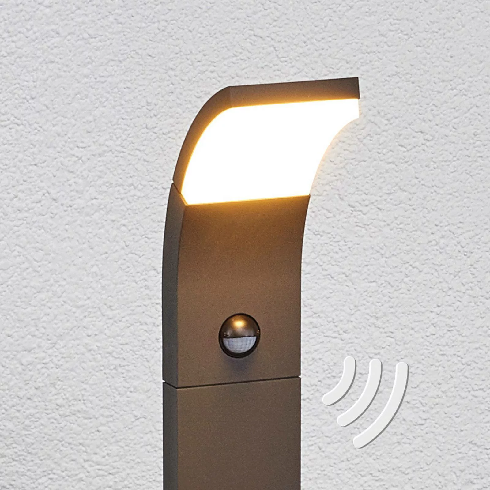 LED-Wegeleuchte Timm mit Bewegungsmelder, 100 cm günstig online kaufen