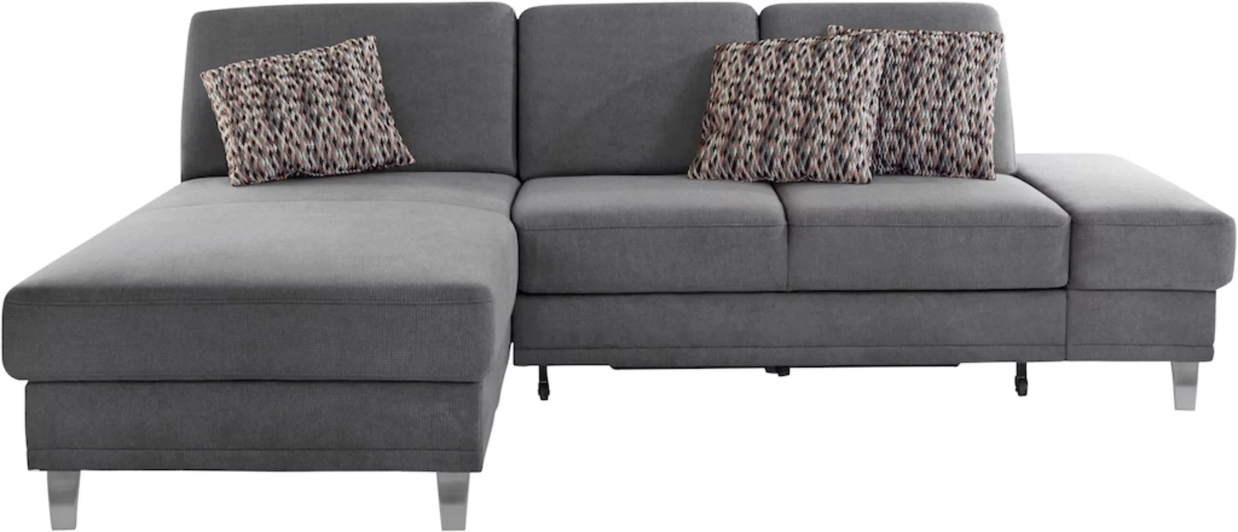 sit&more Ecksofa "Clio L-Form", wahlweise mit Bettfunktion oder Vorziehsitz günstig online kaufen