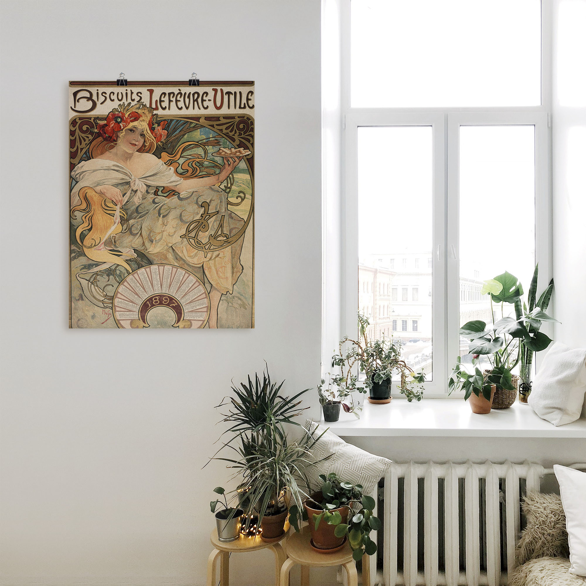 Artland Kunstdruck "Kalenderillustration für Lefèvre-Utile", Magazincover, günstig online kaufen