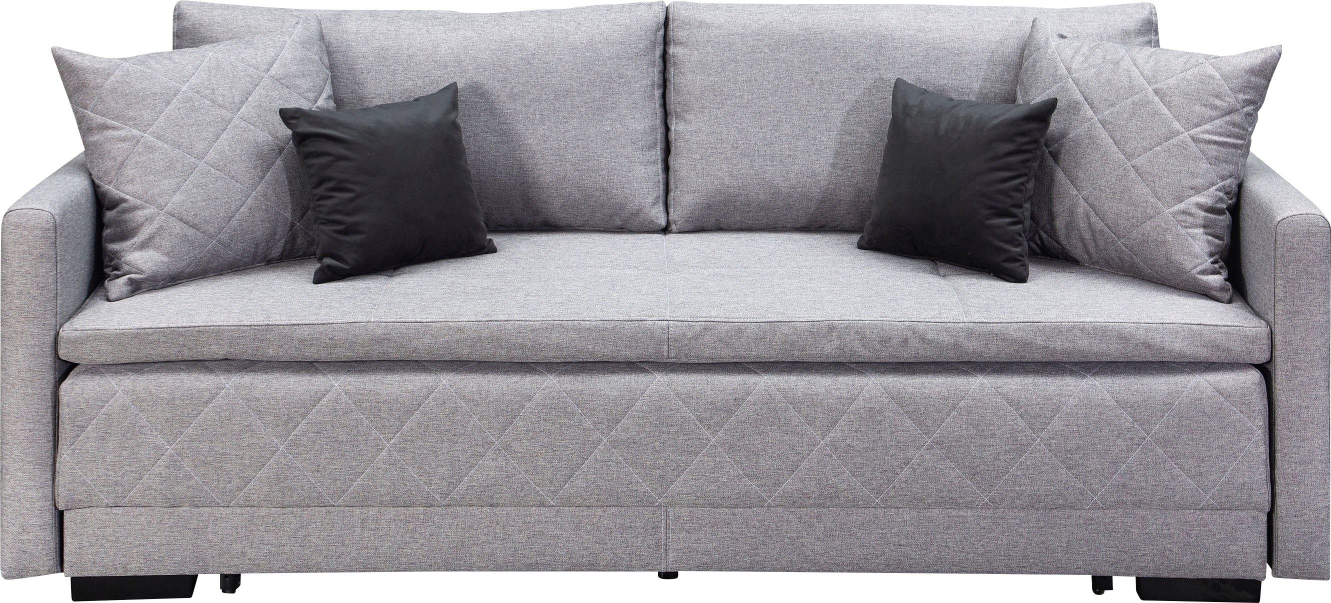 INOSIGN Schlafsofa "Potsdam", mit Boxspringaufbau, Bettfunktion & Bettkaste günstig online kaufen