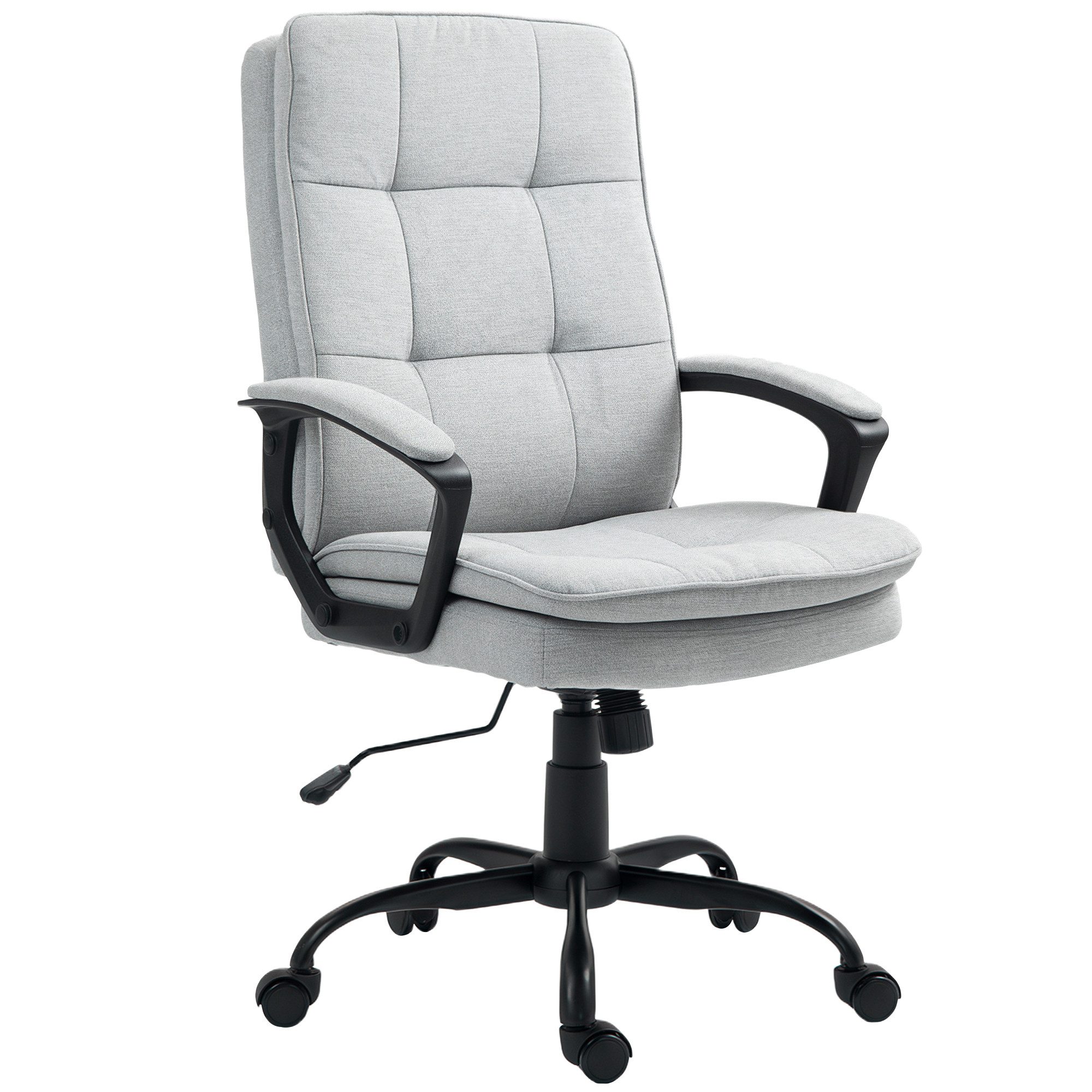 HOMCOM Bürostuhl Ergonomischer Schreibtischstuhl mit Wippfunktion, günstig online kaufen