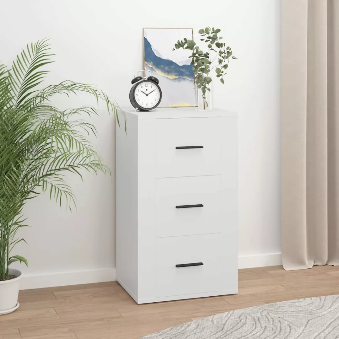 Vidaxl Sideboard Weiß 40x33x70 Cm Holzwerkstoff günstig online kaufen