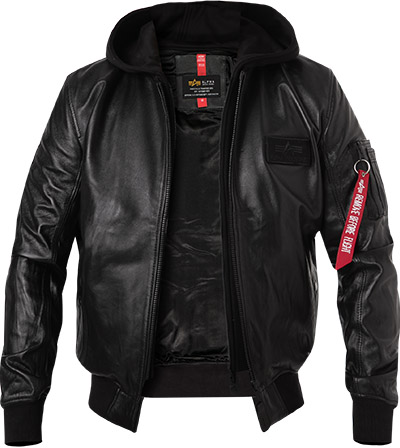 Alpha Industries Lederjacke "ALPHA INDUSTRIES Men - Leather & Faux Jackets" günstig online kaufen