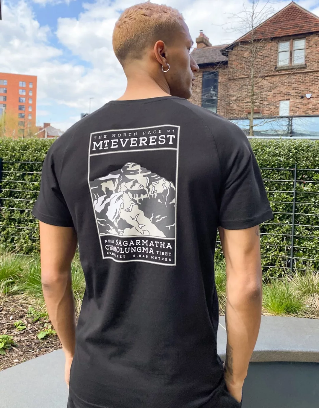 The North Face – Faces – T-Shirt in Schwarz günstig online kaufen
