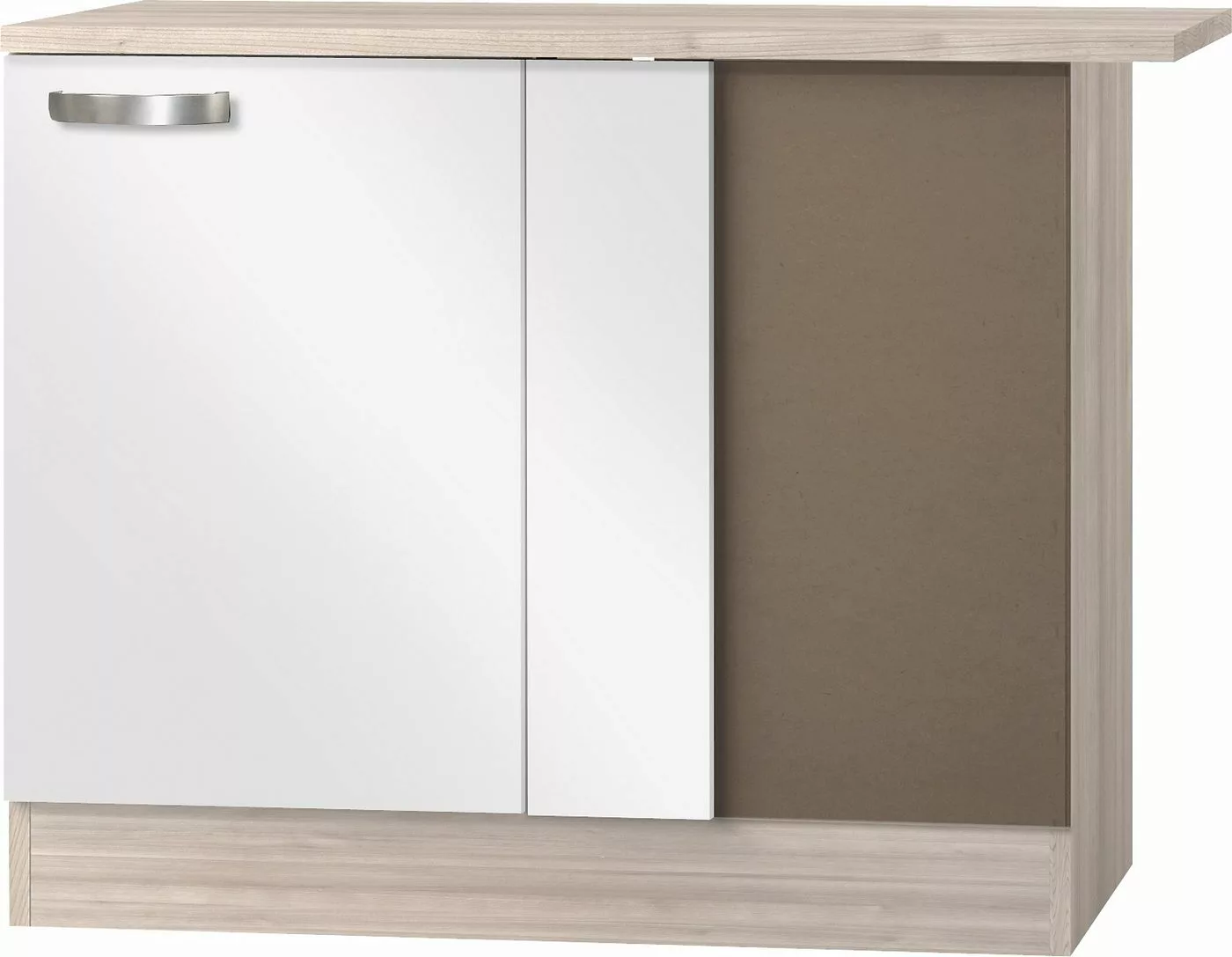 OPTIFIT Eckunterschrank Faro, mit Metallgriff, Breite 100 cm günstig online kaufen