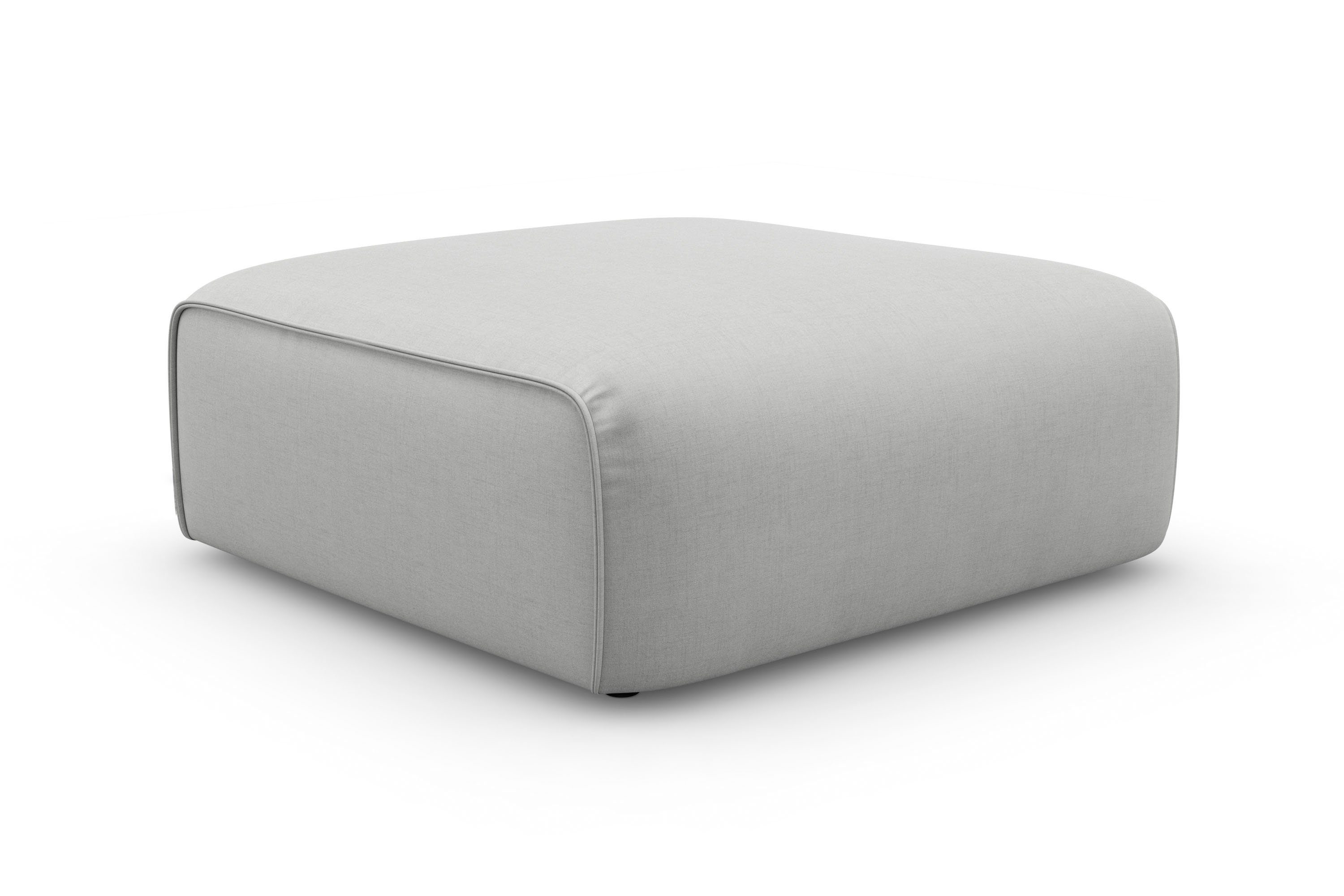 RAUM.ID Polsterhocker "Merid Sitzhocker, Maße B/T/H: 97/97/43 cm", als Modu günstig online kaufen