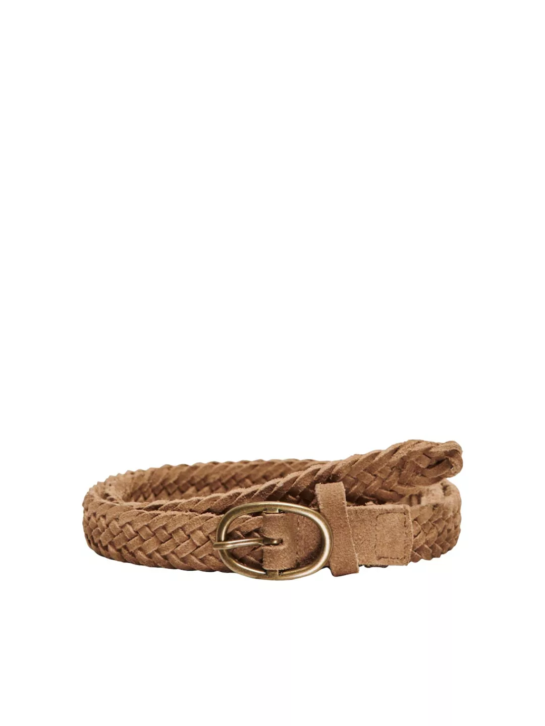 ONLY Flechtgürtel "ONLINES SLIM BRAIDED LEATHER JEANS BELT" günstig online kaufen