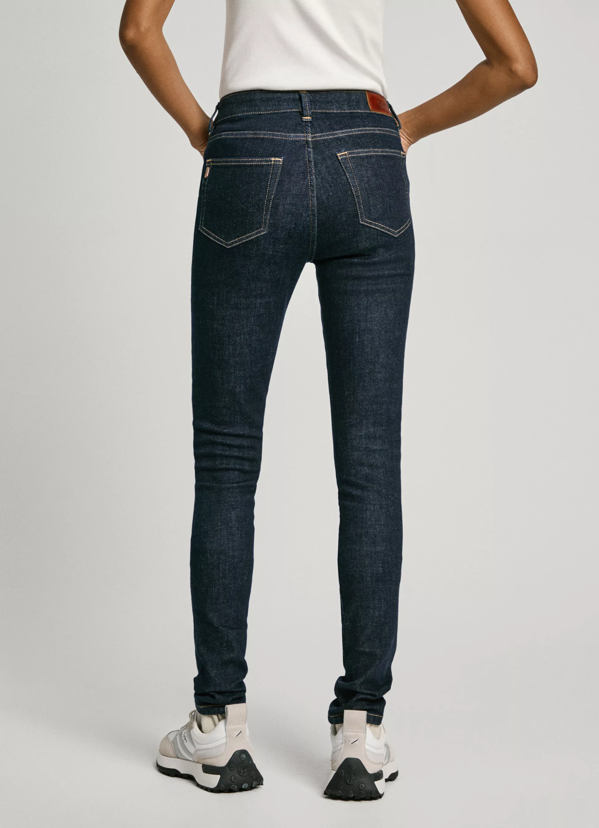 Pepe Jeans Skinny-fit-Jeans "SKINNY JEANS MW", in verschiedenen Waschungen günstig online kaufen