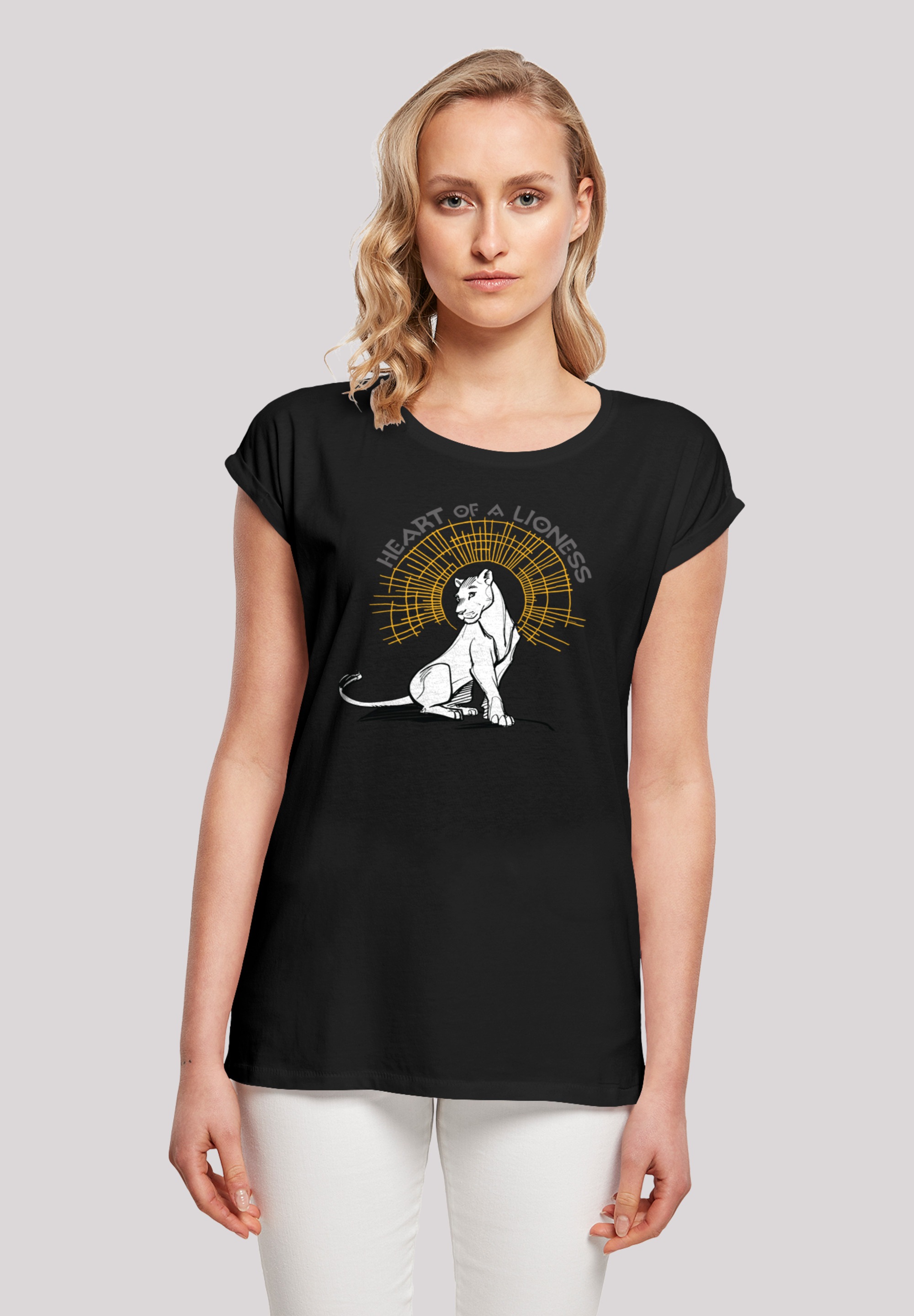 F4NT4STIC T-Shirt "Disney König der Löwen Movie Heart Of A Lioness", Print günstig online kaufen