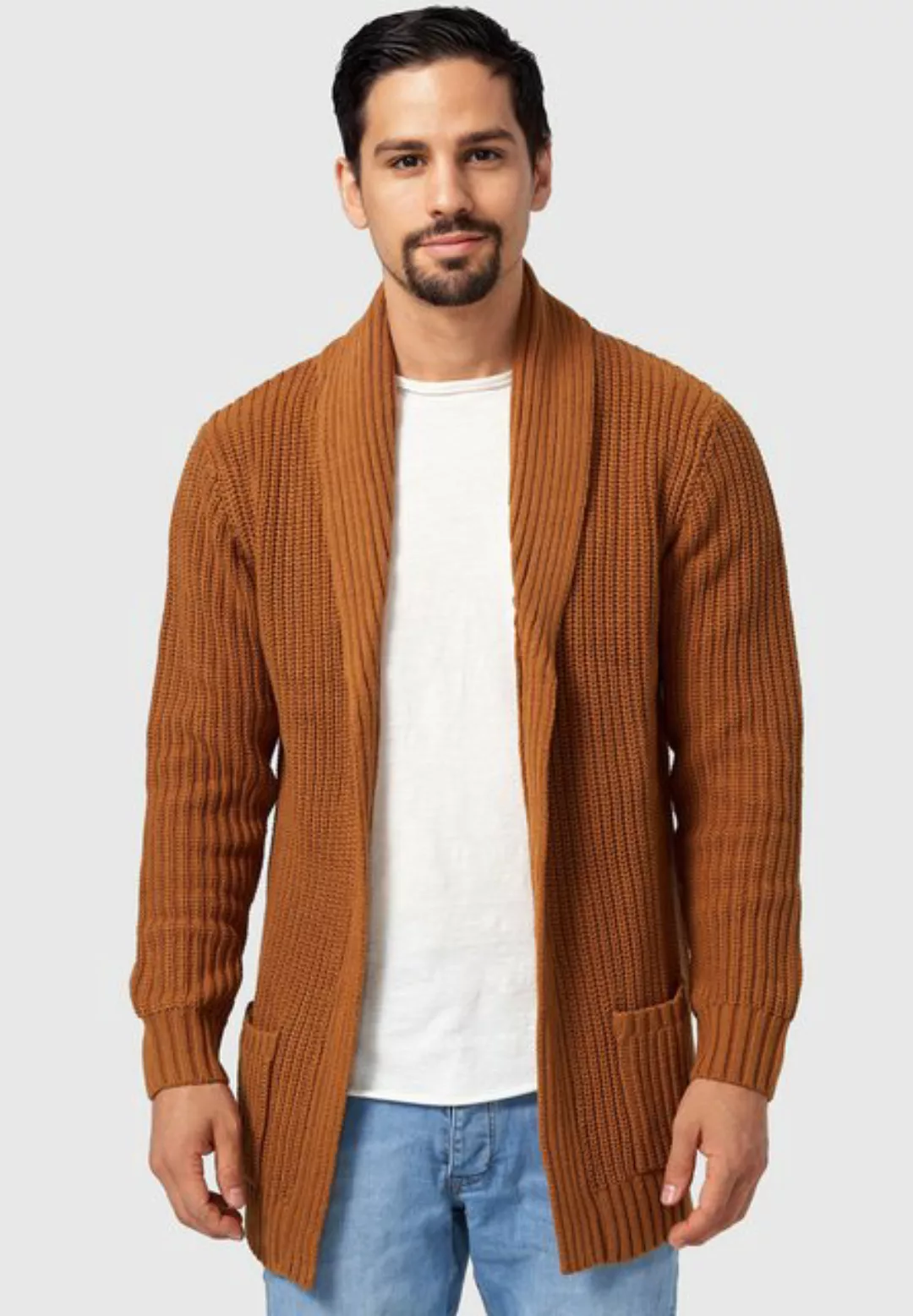 Indicode Strickjacke Anaheim günstig online kaufen