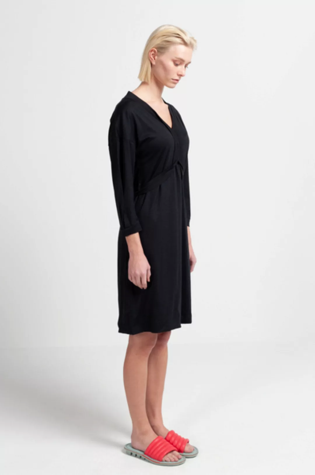 Laila - Damen Kleid Aus Bio-woll Mix günstig online kaufen